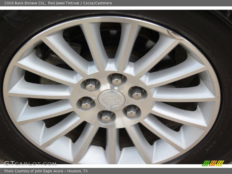 Red Jewel Tintcoat / Cocoa/Cashmere 2009 Buick Enclave CXL
