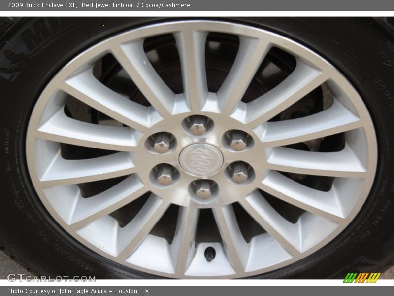 Red Jewel Tintcoat / Cocoa/Cashmere 2009 Buick Enclave CXL
