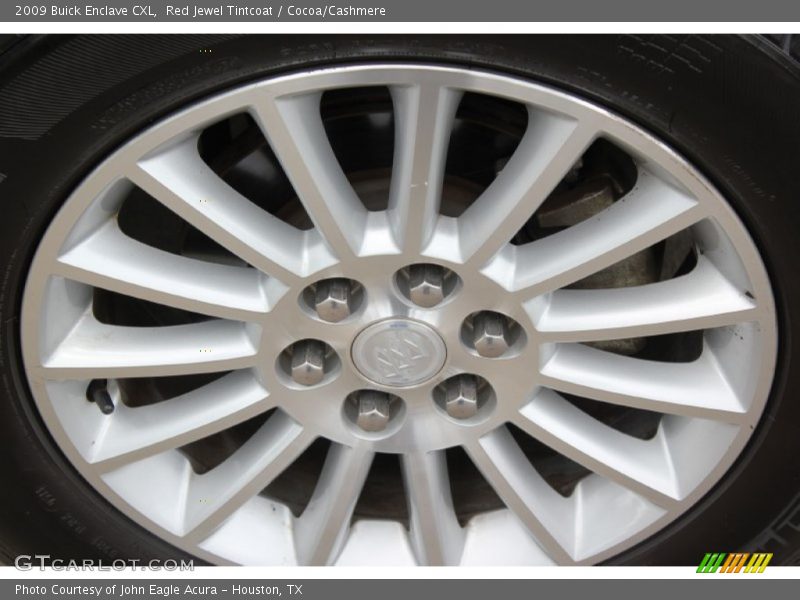Red Jewel Tintcoat / Cocoa/Cashmere 2009 Buick Enclave CXL