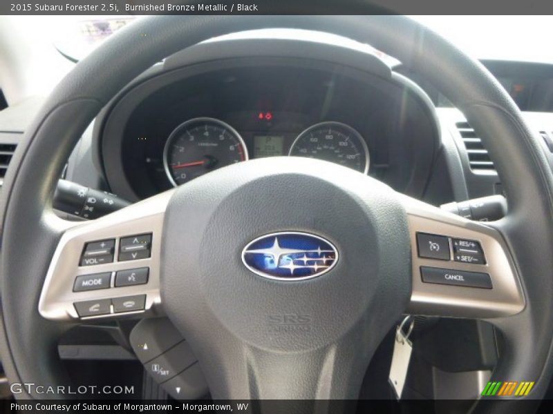 Burnished Bronze Metallic / Black 2015 Subaru Forester 2.5i