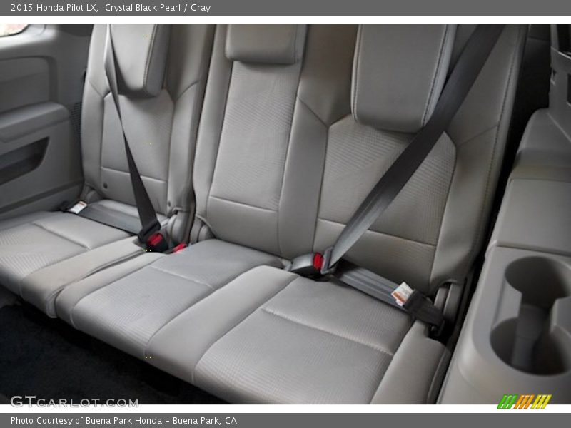 Crystal Black Pearl / Gray 2015 Honda Pilot LX