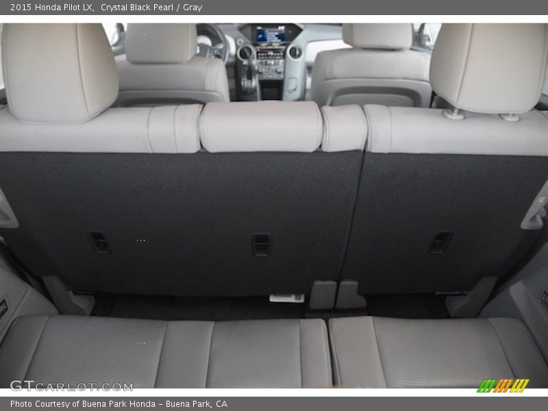 Crystal Black Pearl / Gray 2015 Honda Pilot LX