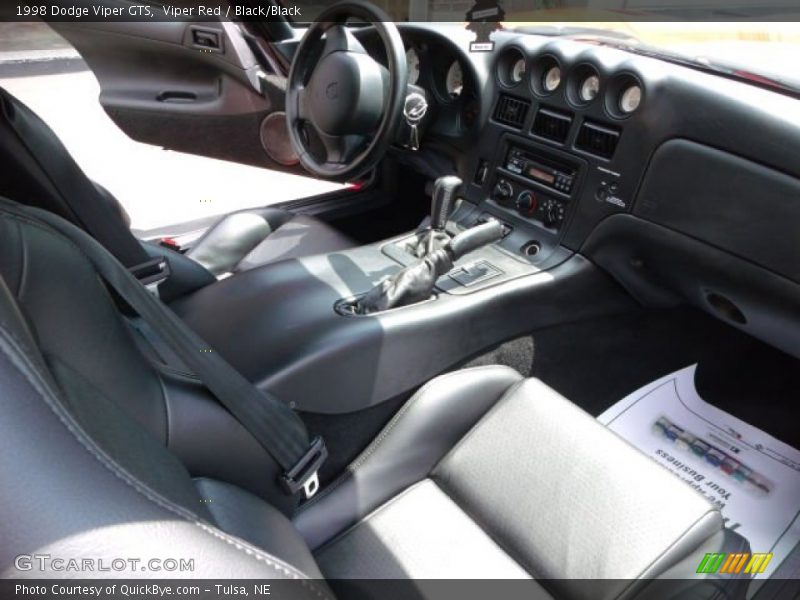  1998 Viper GTS Black/Black Interior