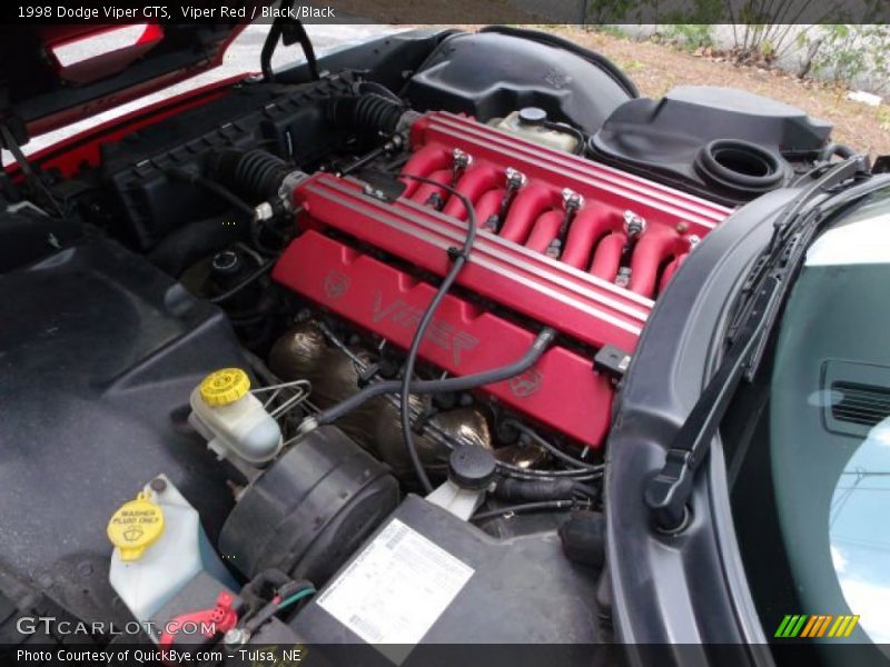  1998 Viper GTS Engine - 8.0 Liter OHV 20-Valve V10