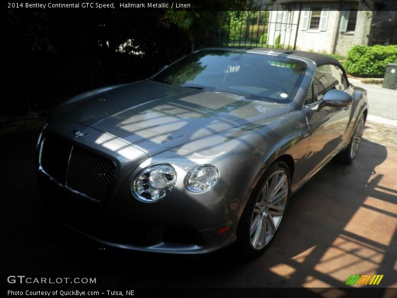 Hallmark Metallic / Linen 2014 Bentley Continental GTC Speed