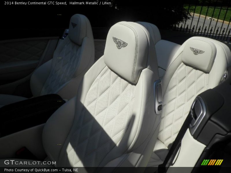 Hallmark Metallic / Linen 2014 Bentley Continental GTC Speed