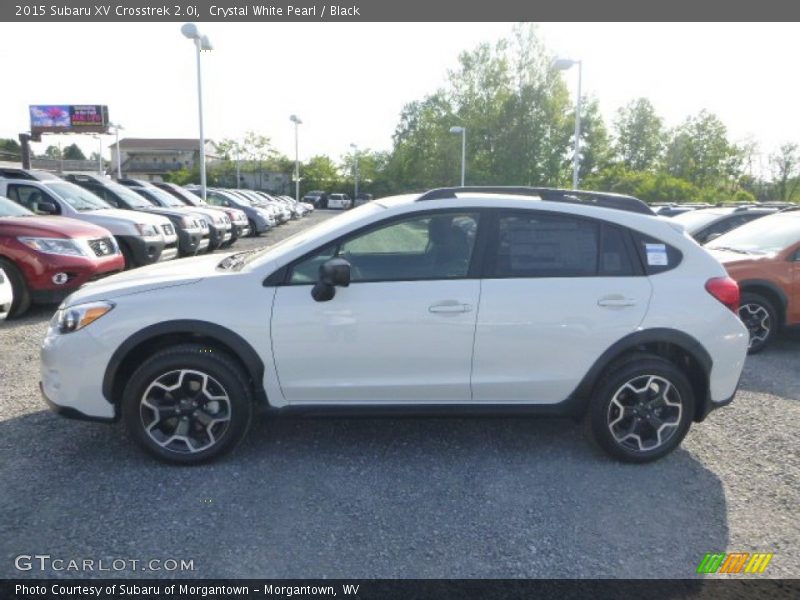 Crystal White Pearl / Black 2015 Subaru XV Crosstrek 2.0i