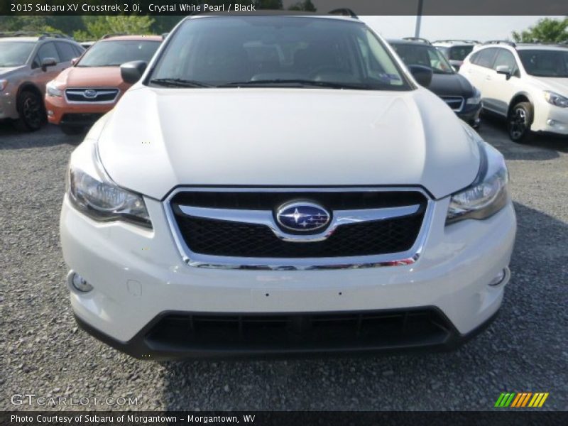 Crystal White Pearl / Black 2015 Subaru XV Crosstrek 2.0i