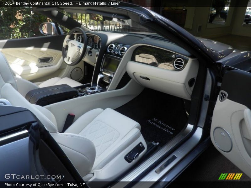 Hallmark Metallic / Linen 2014 Bentley Continental GTC Speed