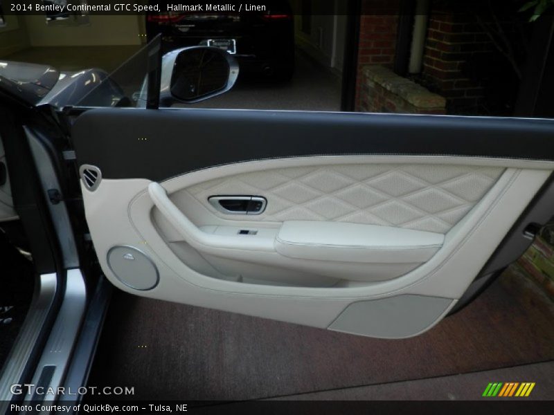 Hallmark Metallic / Linen 2014 Bentley Continental GTC Speed