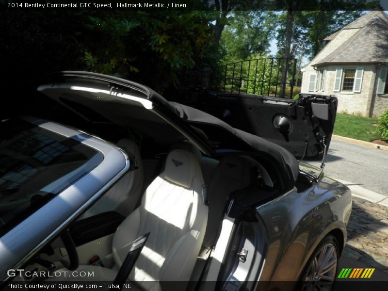Hallmark Metallic / Linen 2014 Bentley Continental GTC Speed