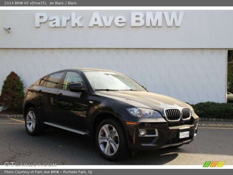 Jet Black / Black 2014 BMW X6 xDrive35i