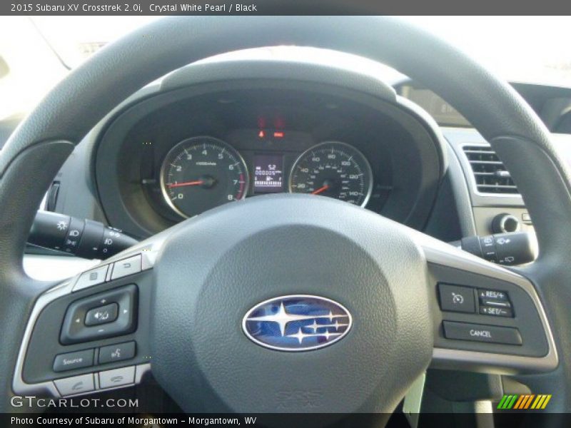 Crystal White Pearl / Black 2015 Subaru XV Crosstrek 2.0i