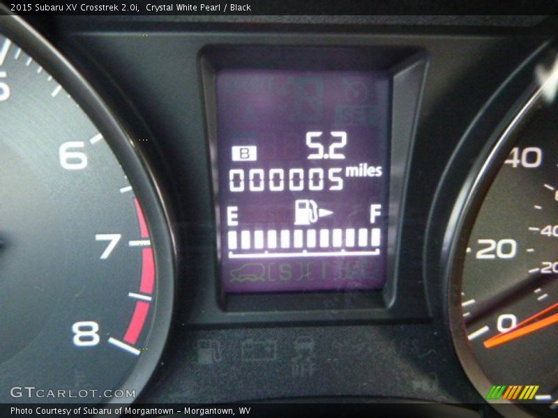 Crystal White Pearl / Black 2015 Subaru XV Crosstrek 2.0i