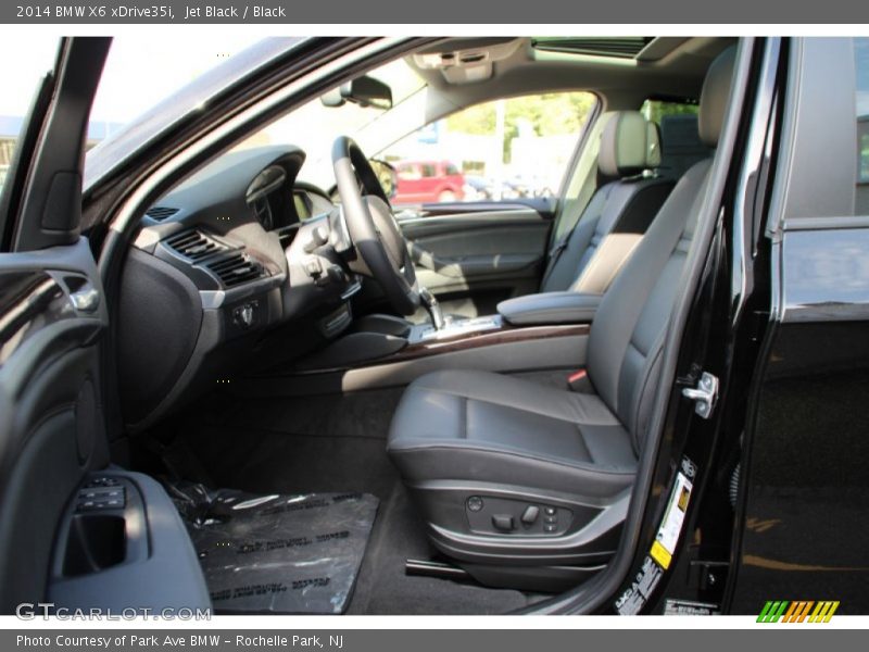 Jet Black / Black 2014 BMW X6 xDrive35i