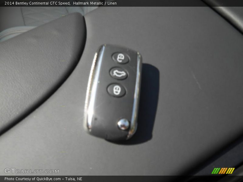 Hallmark Metallic / Linen 2014 Bentley Continental GTC Speed