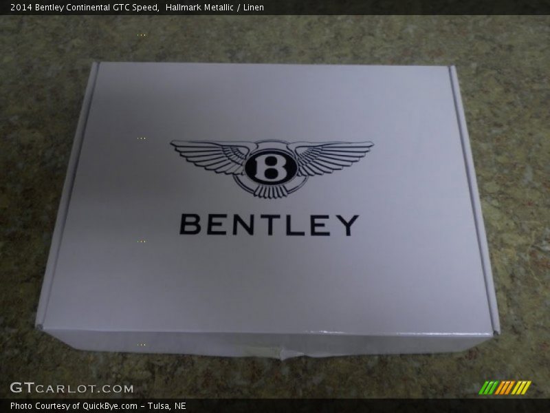 Hallmark Metallic / Linen 2014 Bentley Continental GTC Speed