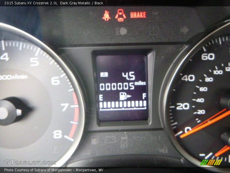 Dark Gray Metallic / Black 2015 Subaru XV Crosstrek 2.0i
