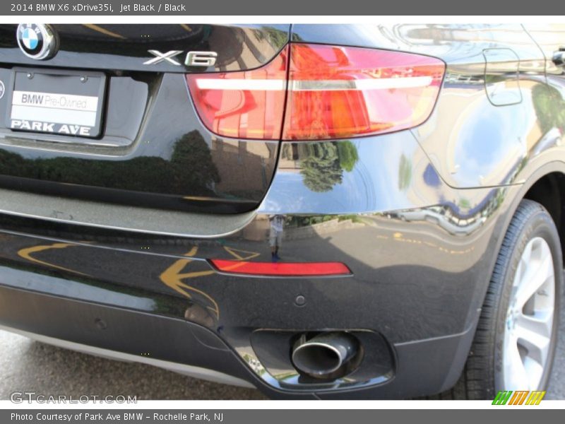 Jet Black / Black 2014 BMW X6 xDrive35i