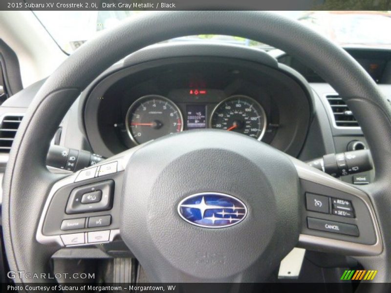 Dark Gray Metallic / Black 2015 Subaru XV Crosstrek 2.0i