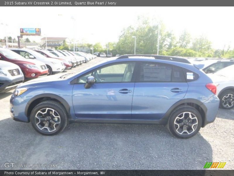 Quartz Blue Pearl / Ivory 2015 Subaru XV Crosstrek 2.0i Limited