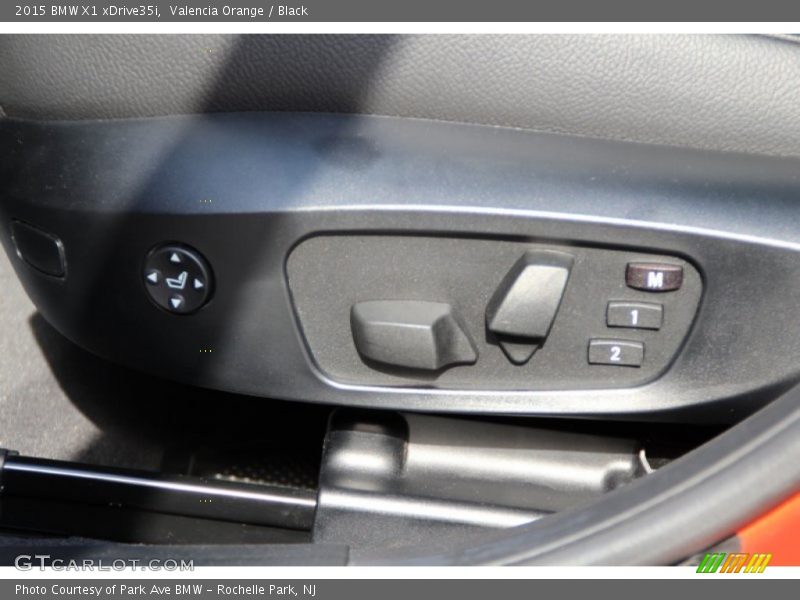 Valencia Orange / Black 2015 BMW X1 xDrive35i