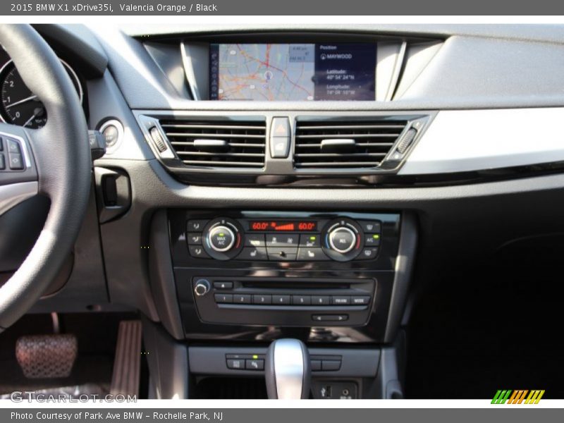 Valencia Orange / Black 2015 BMW X1 xDrive35i