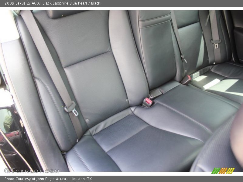 Black Sapphire Blue Pearl / Black 2009 Lexus LS 460