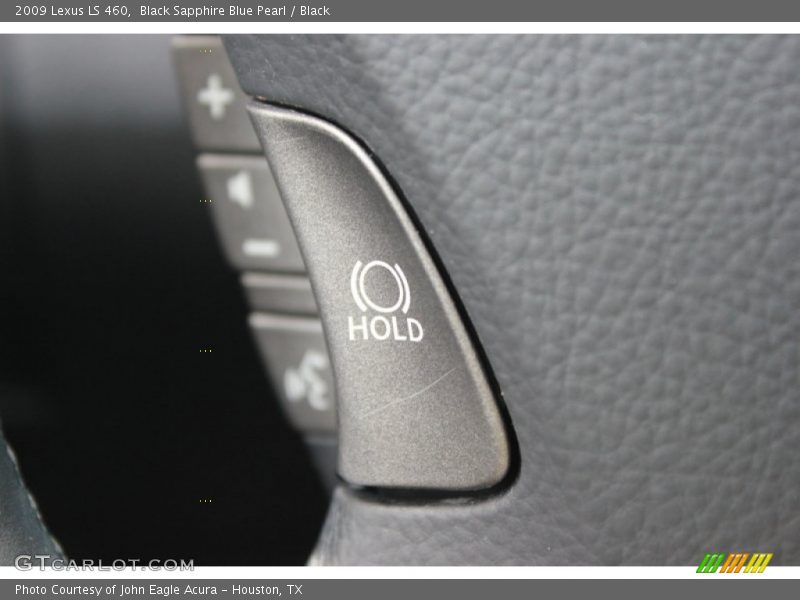 Black Sapphire Blue Pearl / Black 2009 Lexus LS 460