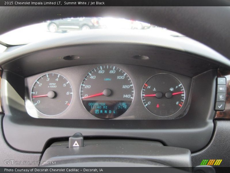  2015 Impala Limited LT LT Gauges