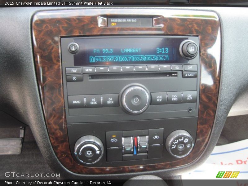 Controls of 2015 Impala Limited LT