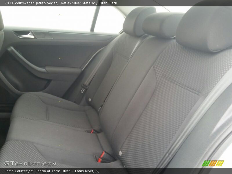Reflex Silver Metallic / Titan Black 2011 Volkswagen Jetta S Sedan