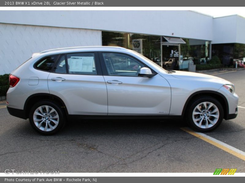 Glacier Silver Metallic / Black 2013 BMW X1 xDrive 28i