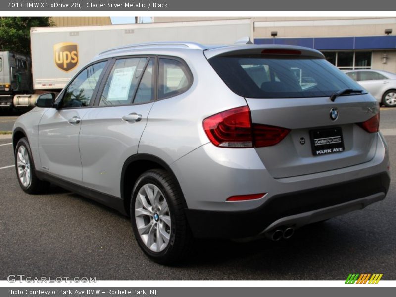 Glacier Silver Metallic / Black 2013 BMW X1 xDrive 28i