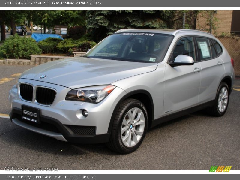 Glacier Silver Metallic / Black 2013 BMW X1 xDrive 28i