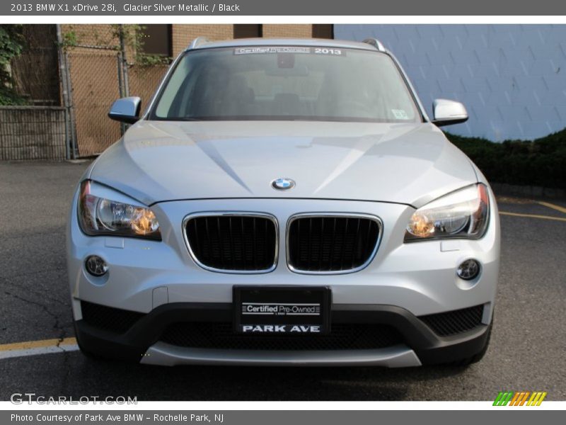 Glacier Silver Metallic / Black 2013 BMW X1 xDrive 28i