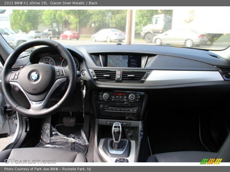 Glacier Silver Metallic / Black 2013 BMW X1 xDrive 28i