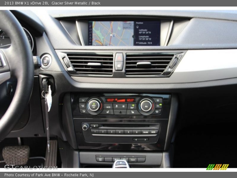 Glacier Silver Metallic / Black 2013 BMW X1 xDrive 28i