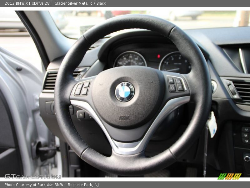 Glacier Silver Metallic / Black 2013 BMW X1 xDrive 28i