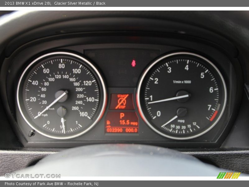 Glacier Silver Metallic / Black 2013 BMW X1 xDrive 28i