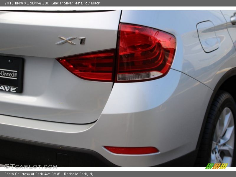 Glacier Silver Metallic / Black 2013 BMW X1 xDrive 28i