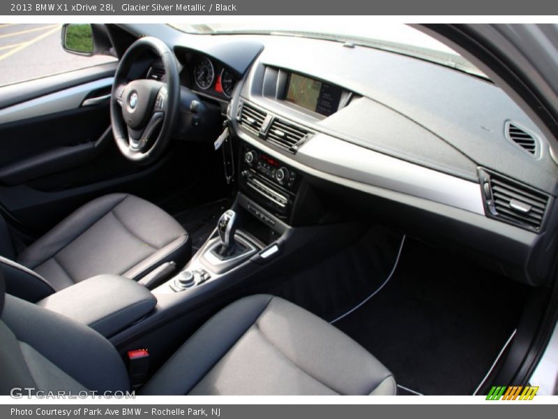 Glacier Silver Metallic / Black 2013 BMW X1 xDrive 28i