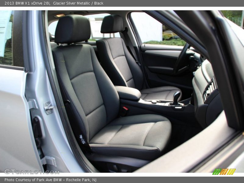 Glacier Silver Metallic / Black 2013 BMW X1 xDrive 28i