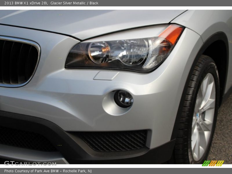 Glacier Silver Metallic / Black 2013 BMW X1 xDrive 28i