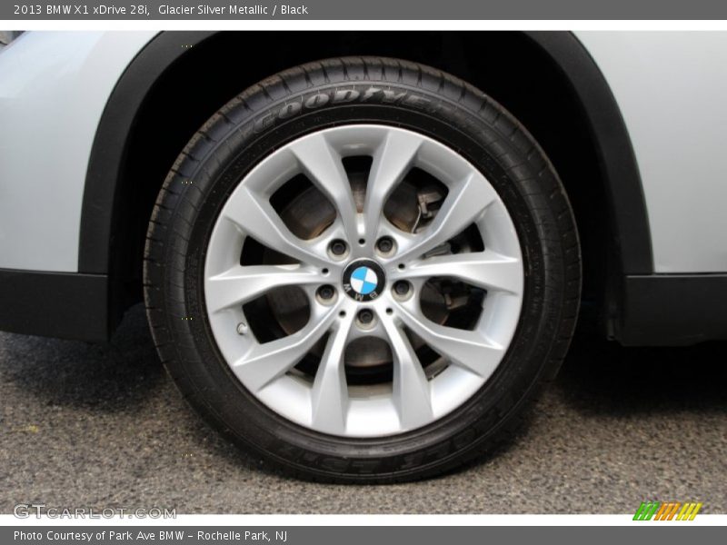 Glacier Silver Metallic / Black 2013 BMW X1 xDrive 28i