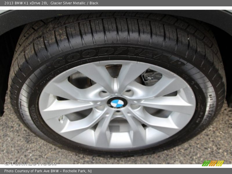 Glacier Silver Metallic / Black 2013 BMW X1 xDrive 28i