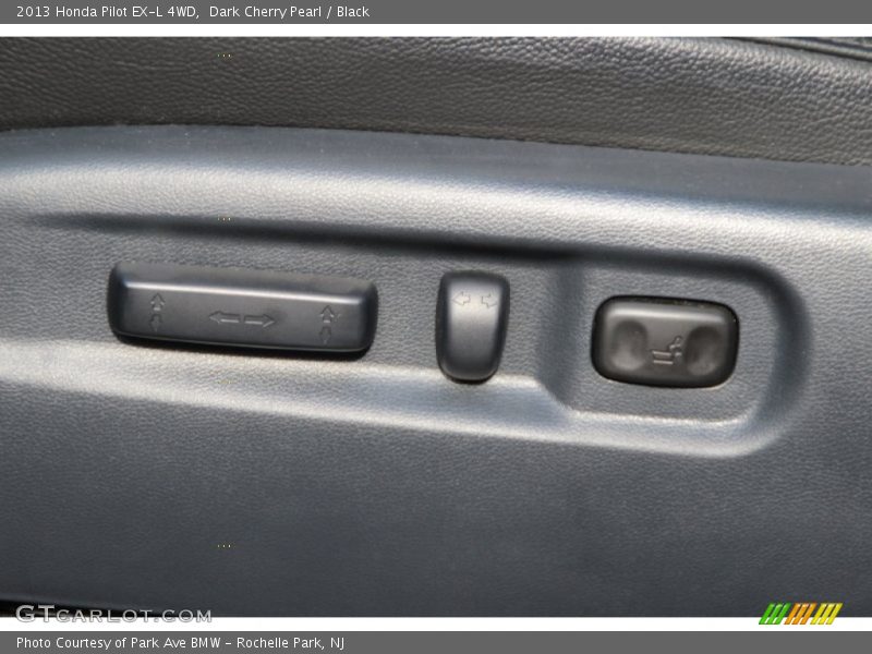 Dark Cherry Pearl / Black 2013 Honda Pilot EX-L 4WD