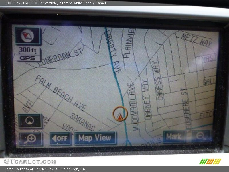 Starfire White Pearl / Camel 2007 Lexus SC 430 Convertible