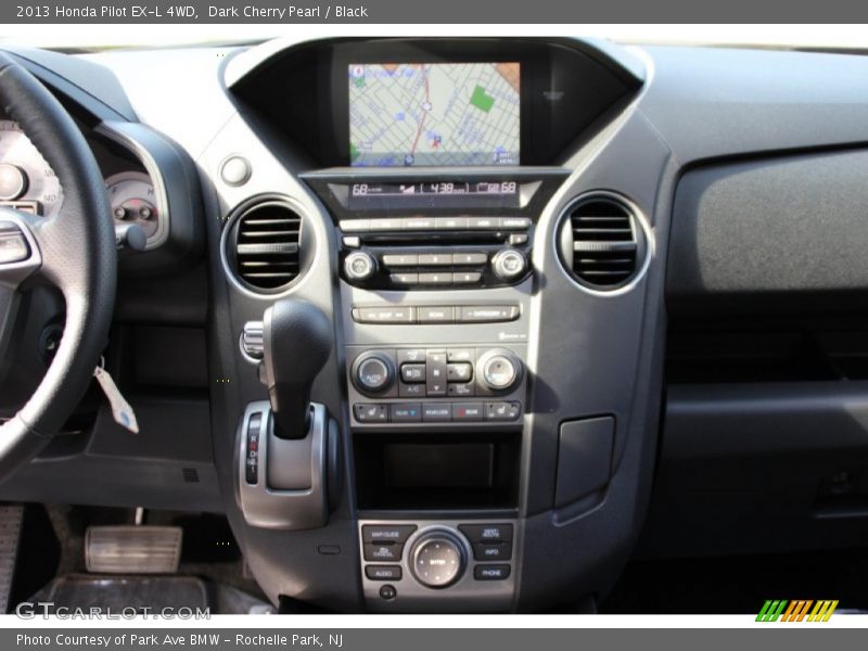Dark Cherry Pearl / Black 2013 Honda Pilot EX-L 4WD