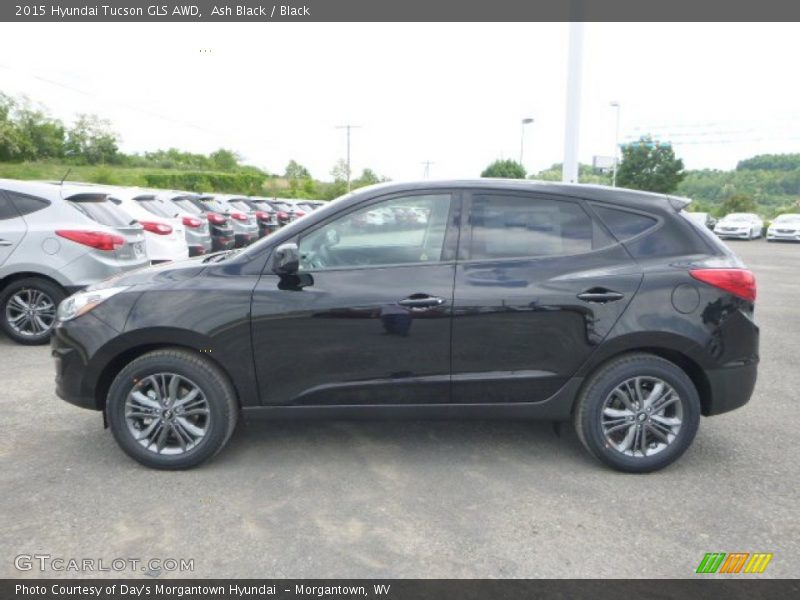 Ash Black / Black 2015 Hyundai Tucson GLS AWD